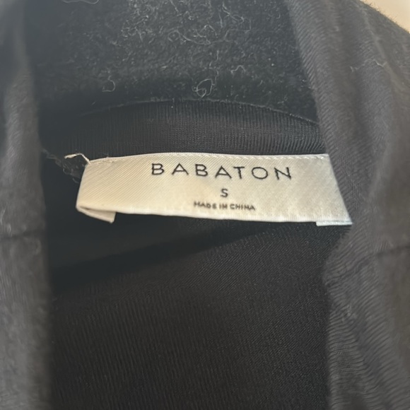 Incredibly soft and great condition Babaton size large black turtleneck. - Picture 2 of 2